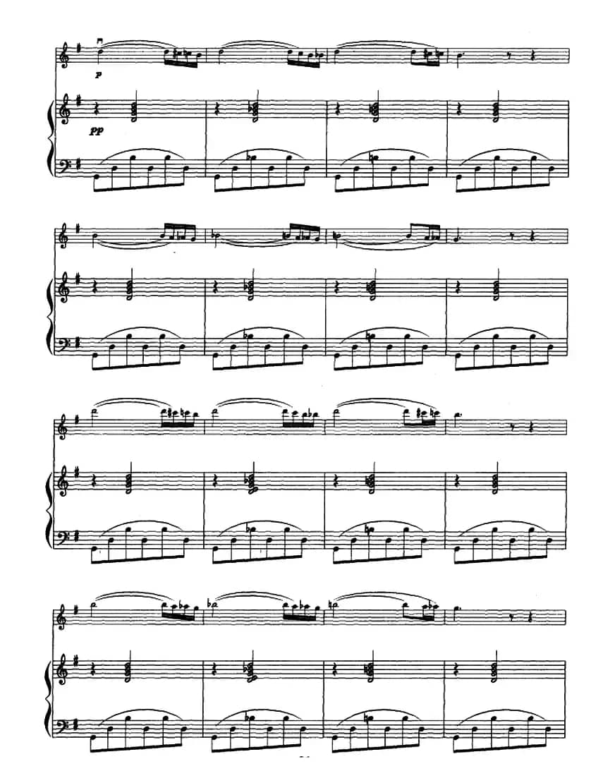 印度客人之歌（小提琴+钢琴伴奏）