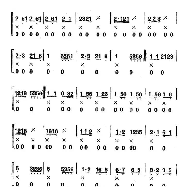 湖南民间乐曲选：喜调尾子（二）