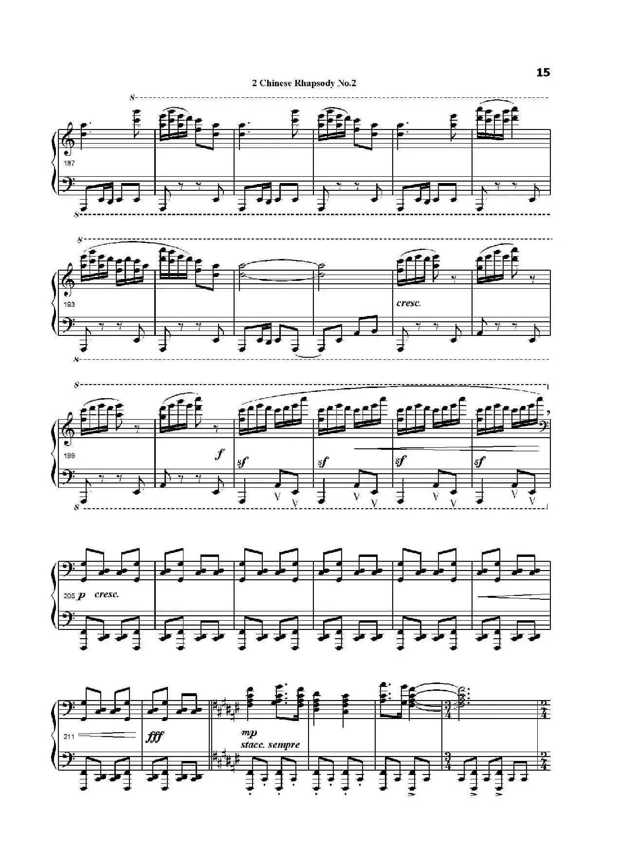 中国畅想曲第二号（Chinese Rhapsody No.2）