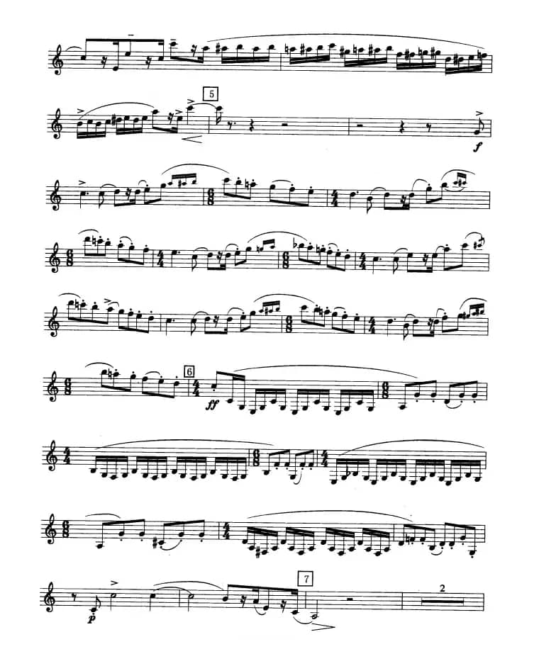 单簧管考级教材·第八级