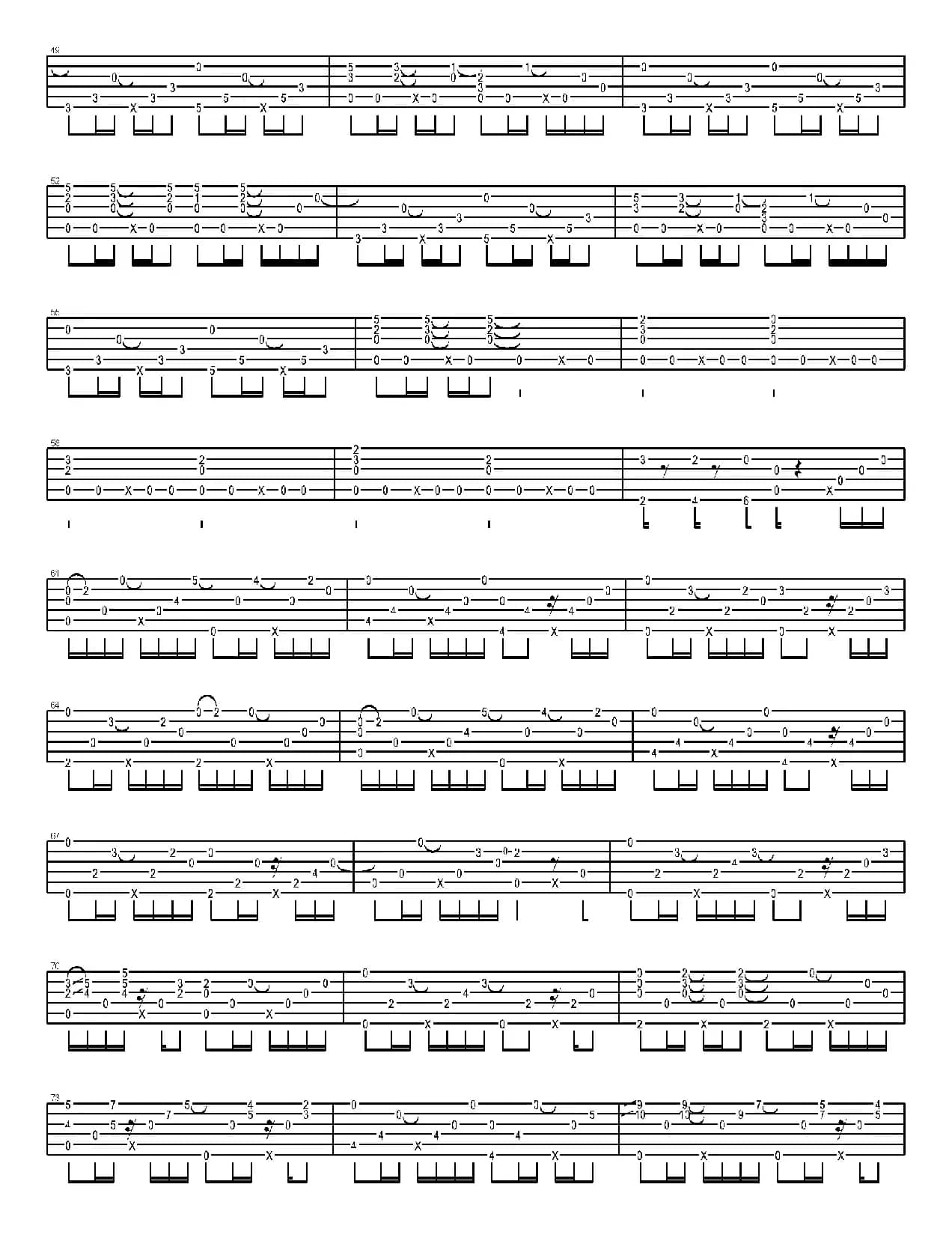 Happiness（岸部真明指弹吉他谱）