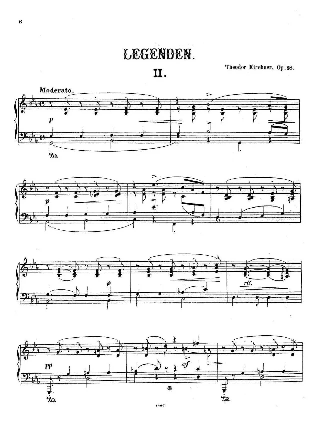 Legenden Op.18（9首传奇·Ⅱ）