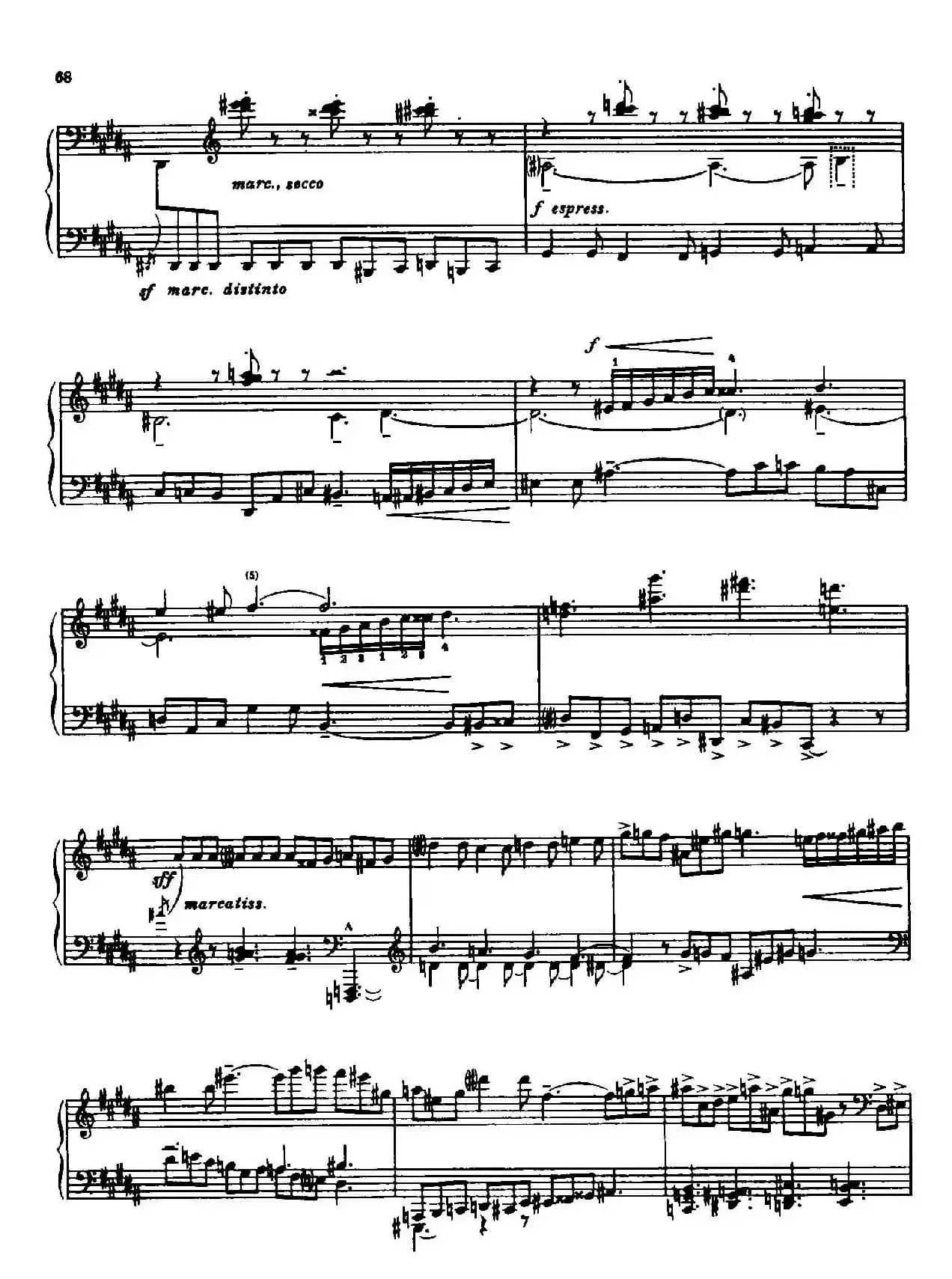 24 Preludes and Fugues Part.1 Op.45（24首前奏曲与赋格·第一部分·12）
