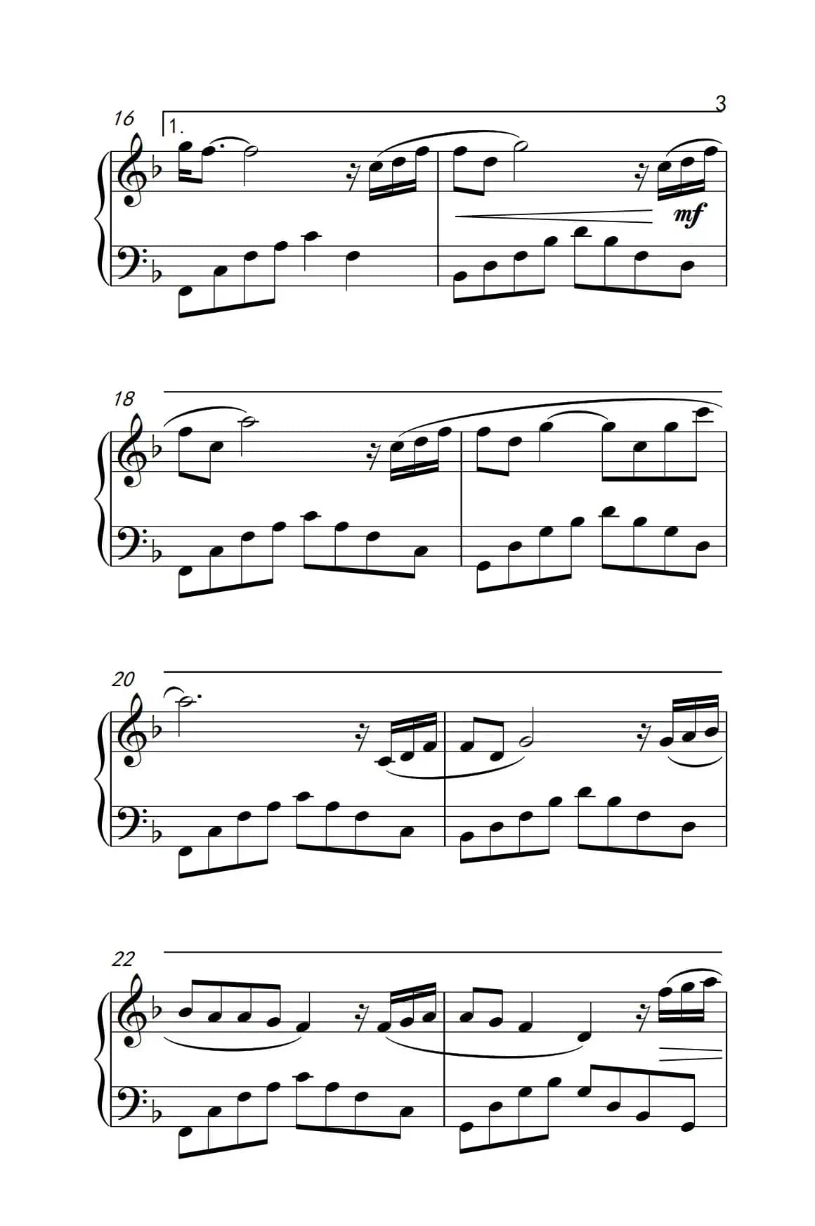 稳稳的幸福（《弹吧音教》制谱版）