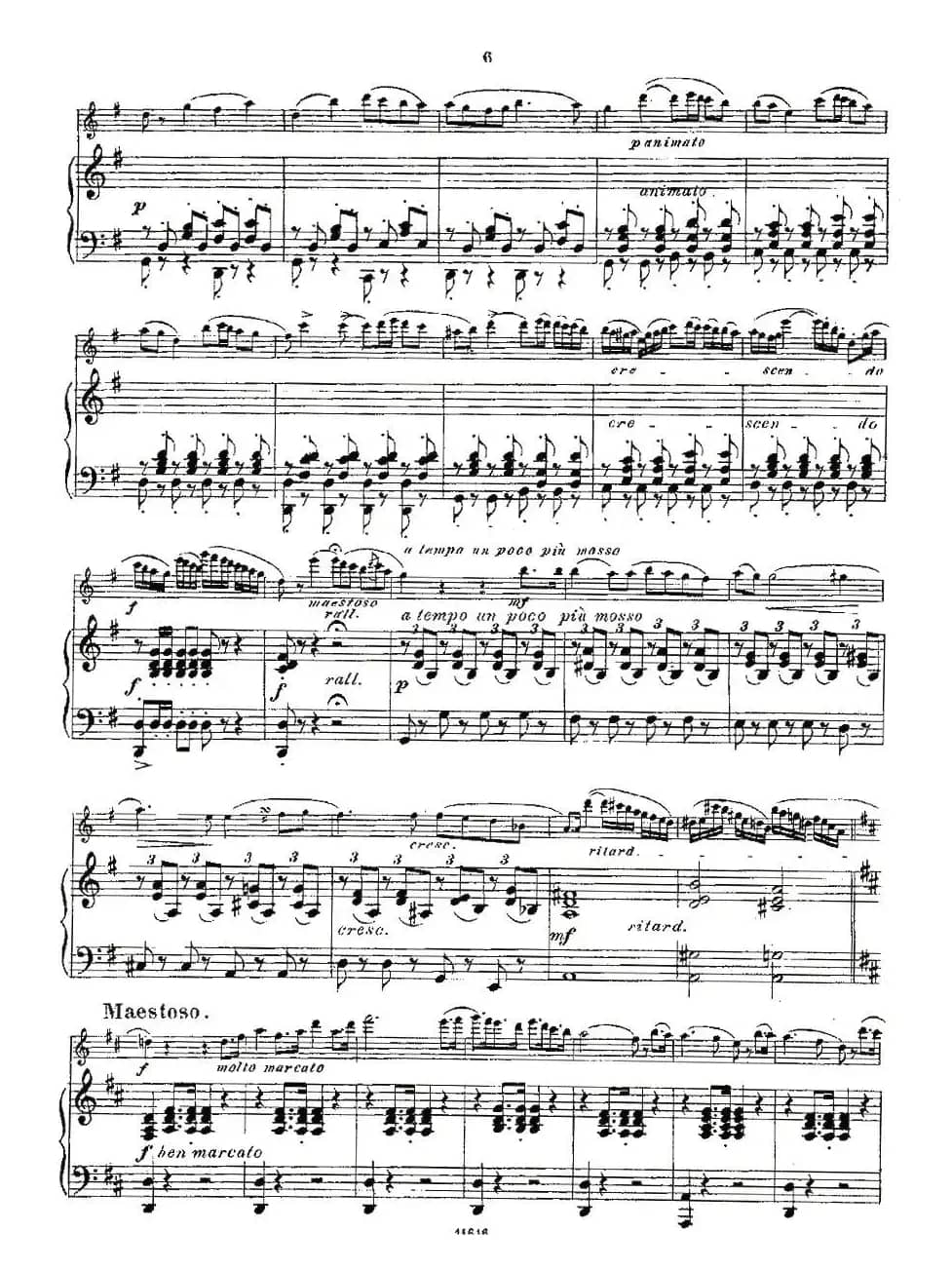Opern-Transcriptionen.Op.45-2（长笛+钢琴伴奏）
