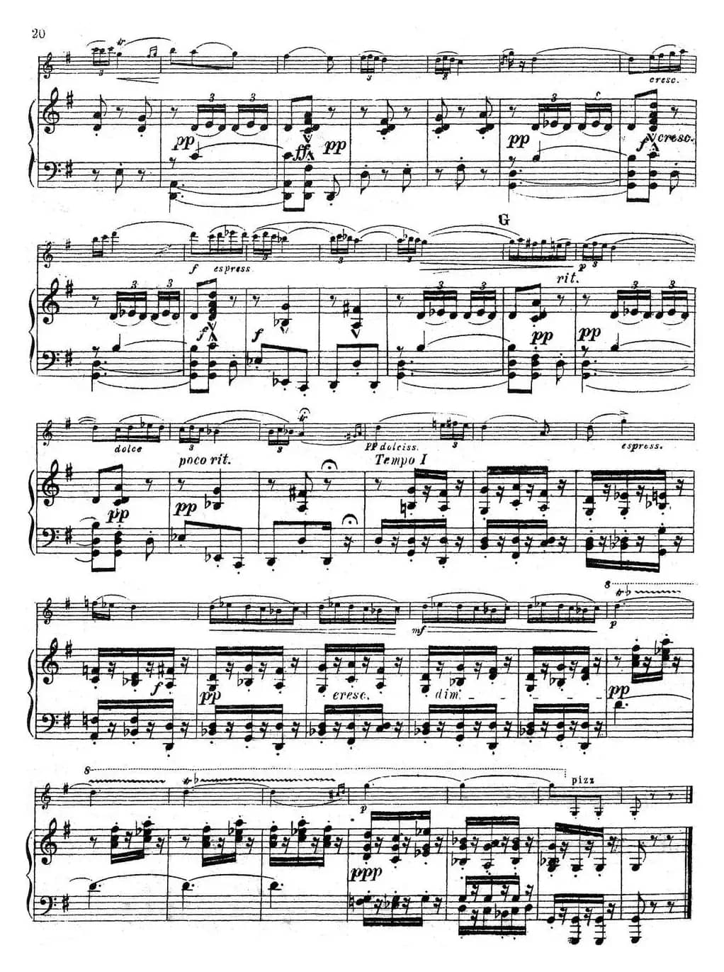 Symphonie Espagnole Op.21，No.2（西班牙交响曲）（小提琴+钢琴伴奏）