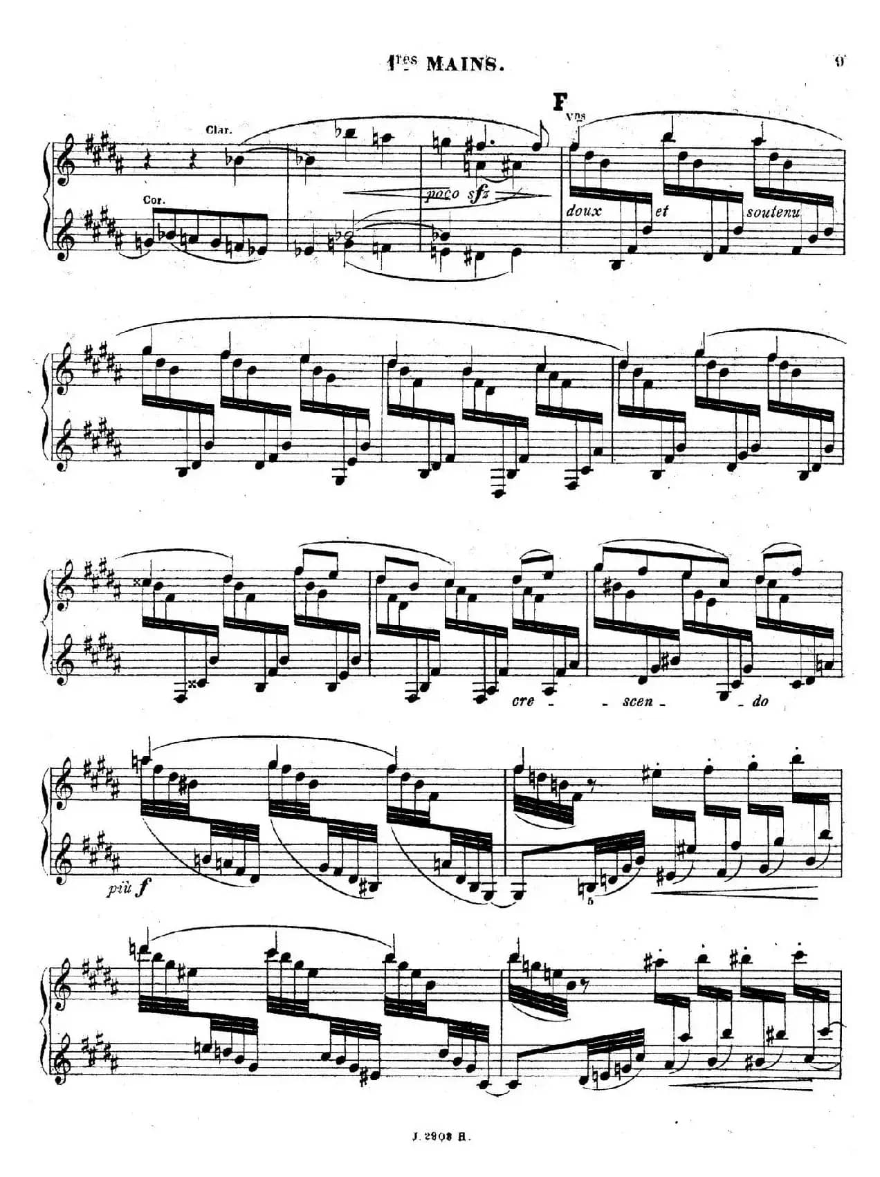 Symphony on a French Mountain Air Op.25（法国山歌交响曲·双钢琴·Ⅰ）