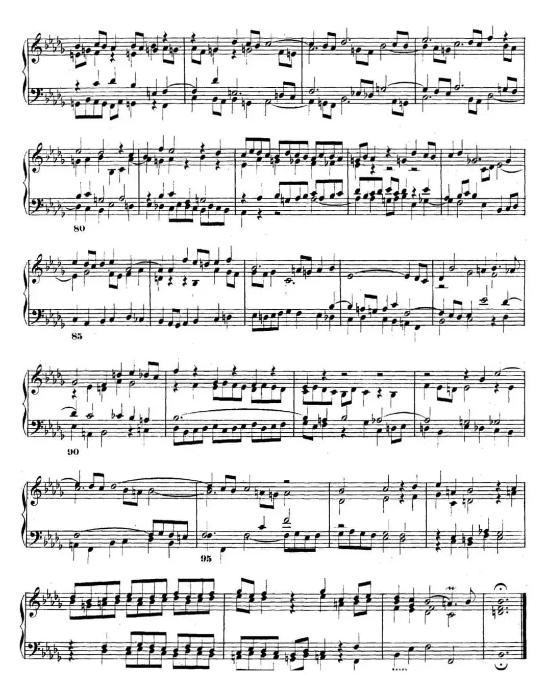 巴赫《平均律钢琴曲集·第二卷》之赋格曲（NO.22）