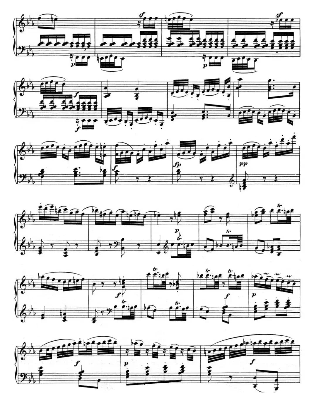 贝多芬钢琴奏鸣曲04 大调奏鸣曲 降E大调 Op.7 E-flat major