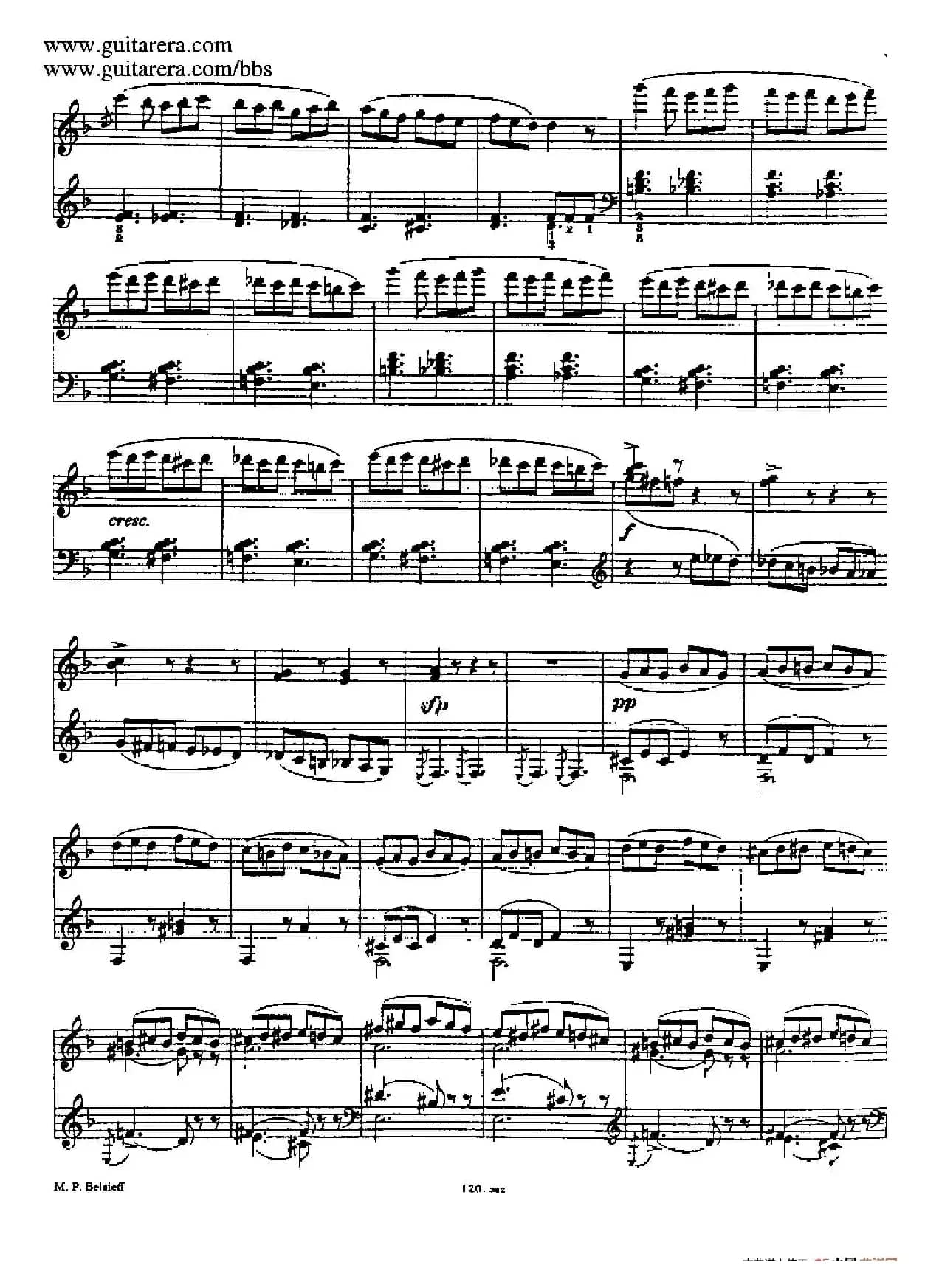 波罗维茨舞曲 （根据歌剧《伊戈尔王子》同名女声合唱改编）