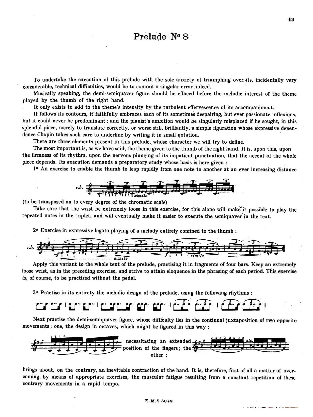 Preludes Op.28（24首前奏曲·8）