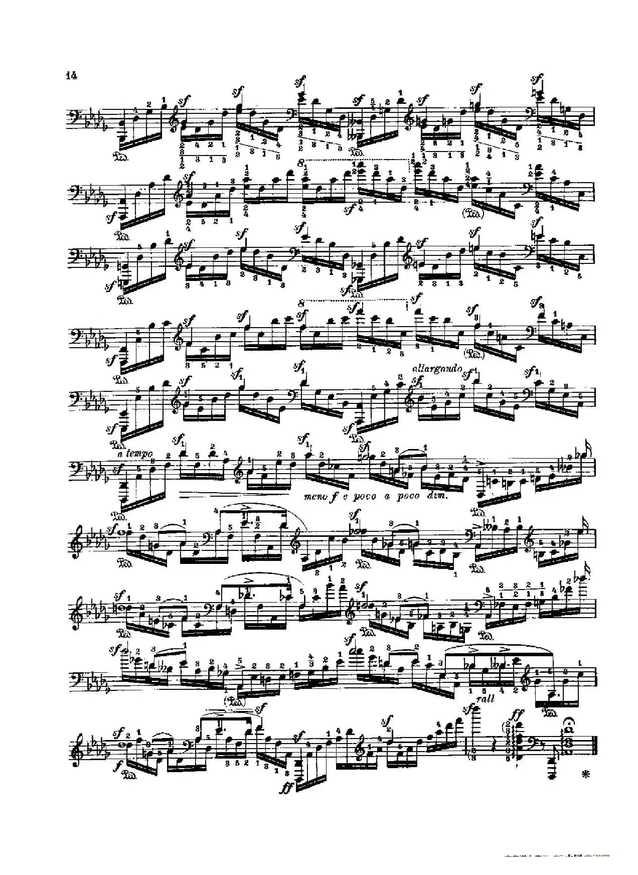 53首以肖邦练习曲为素材而作的练习曲（No.2）