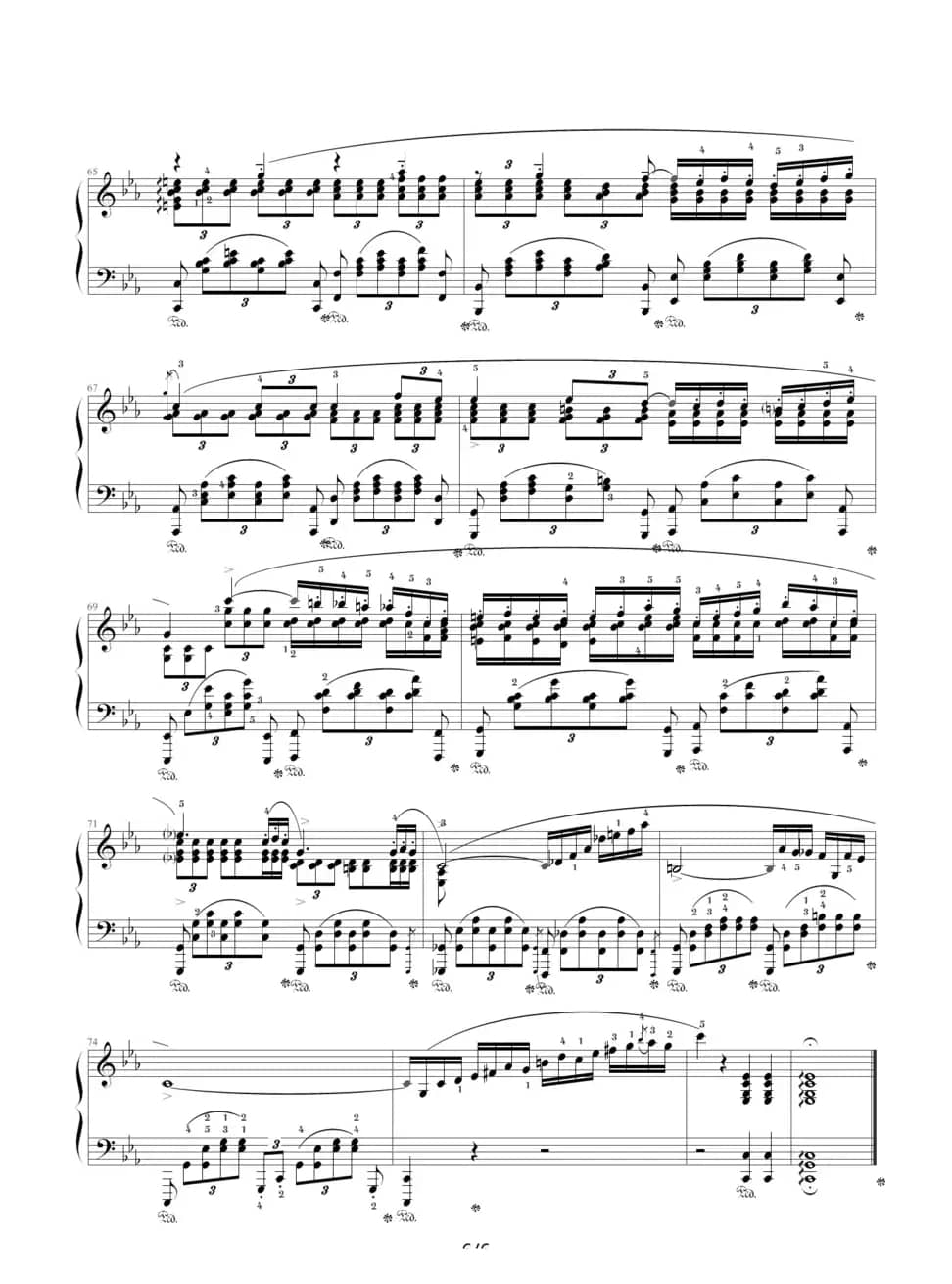 c小调夜曲，Op.48,No.1（肖邦第13号夜曲）