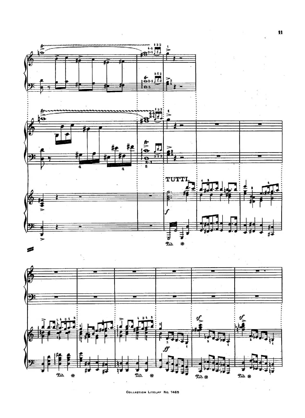 Piano Concerto No.1 in C Major Op.11,（C大调第一钢琴协奏曲·双钢琴）