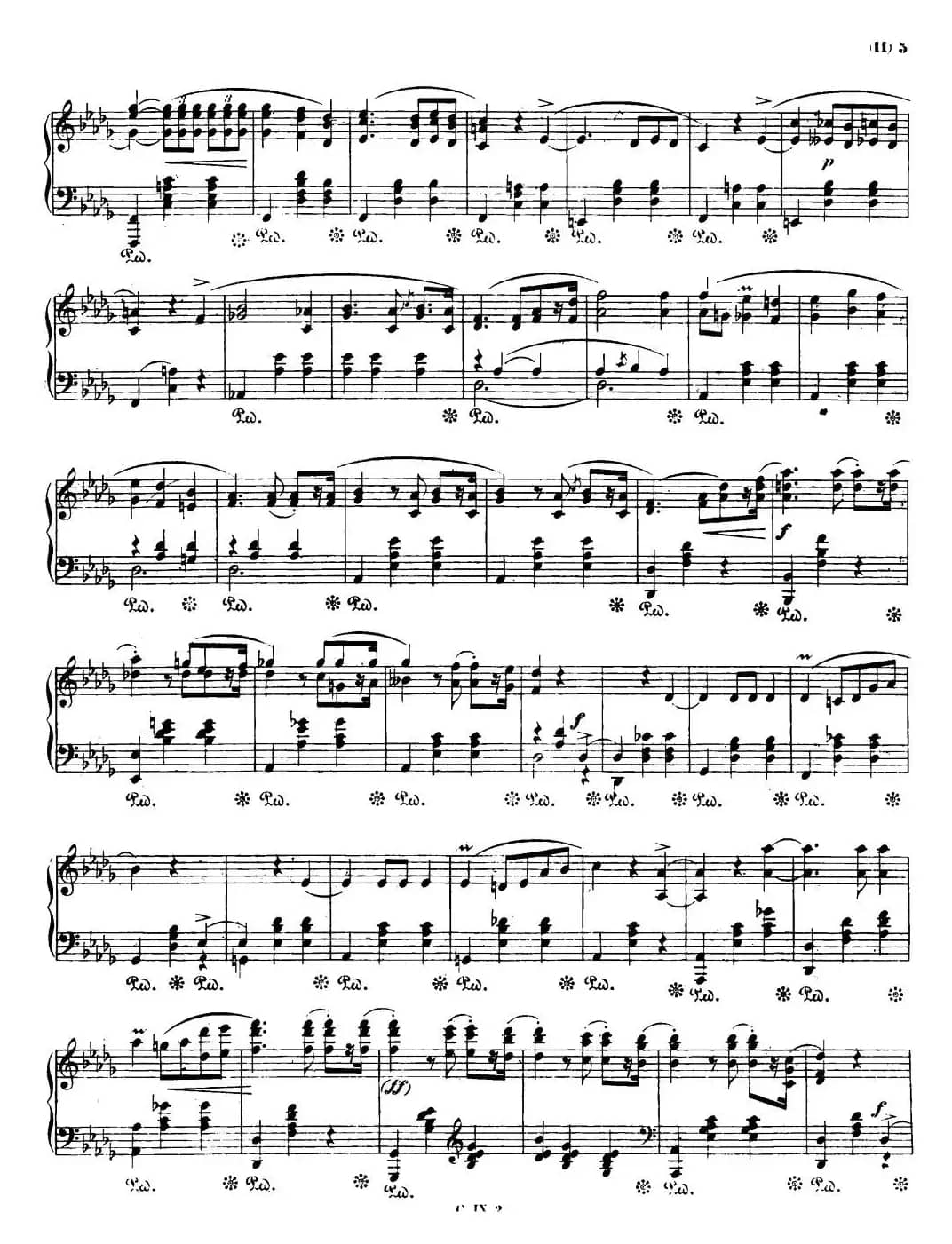 Valse brillante Op34 No1（降A大调华丽圆舞曲Op.34-1 ）