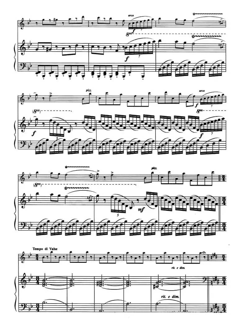 “胡桃夹子”选曲（钢琴伴奏谱）