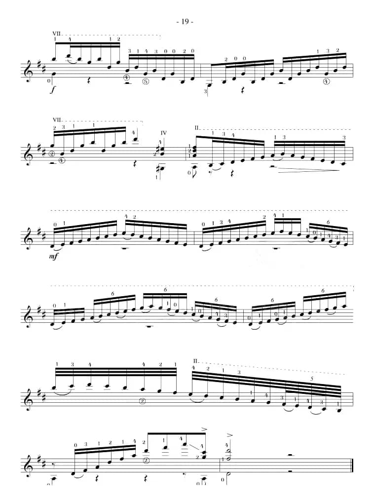 Mauro Giuliani《12 Studies,Op.48》（STUDY 11）