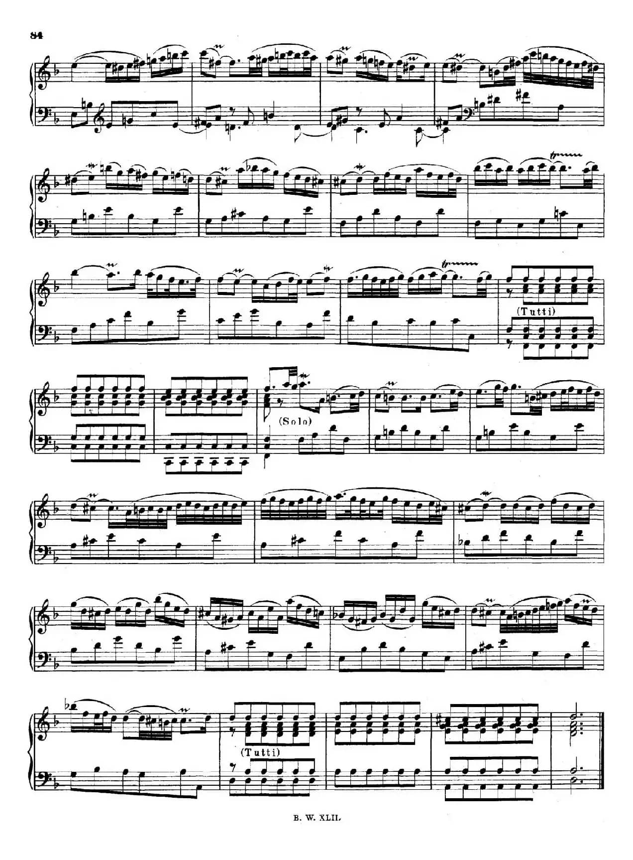 16 Concertos BWV 972-987(十六首为独奏古钢琴而作的协奏曲)(P21——30)