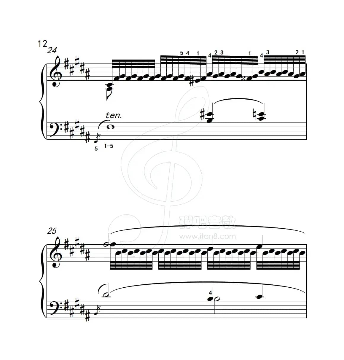 练习曲 15（克拉莫钢琴练习曲60首）