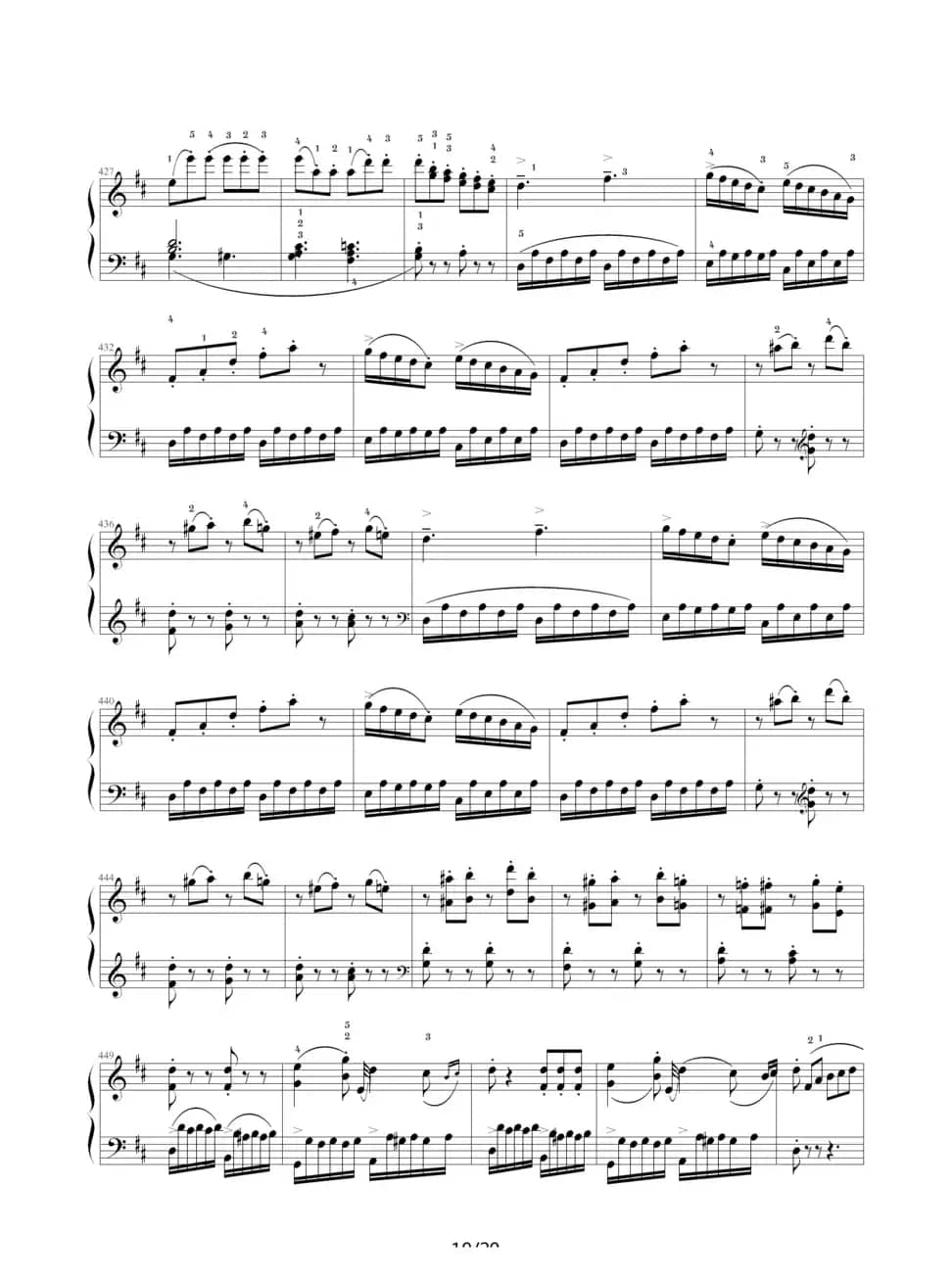 D大调奏鸣曲K.311（完整版）