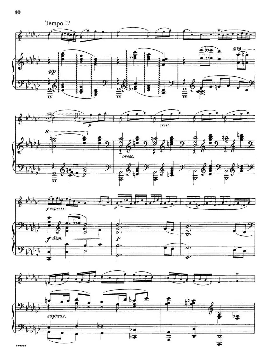 Etude melodique（小提琴+钢琴伴奏）