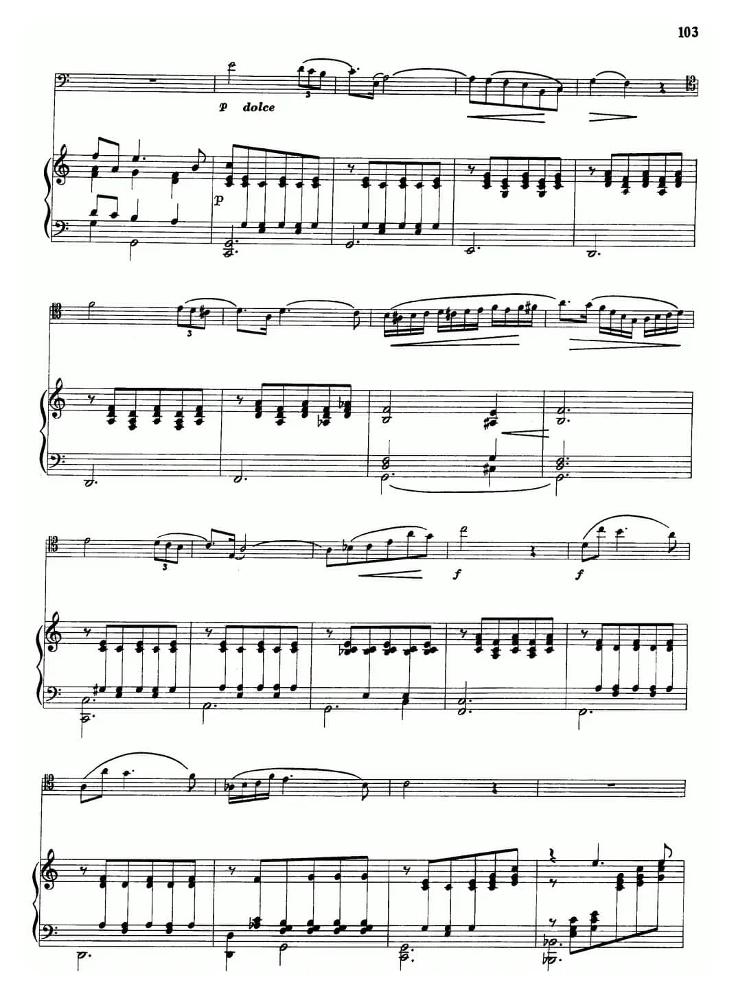 F小调第二协奏曲（大管+钢琴伴奏）