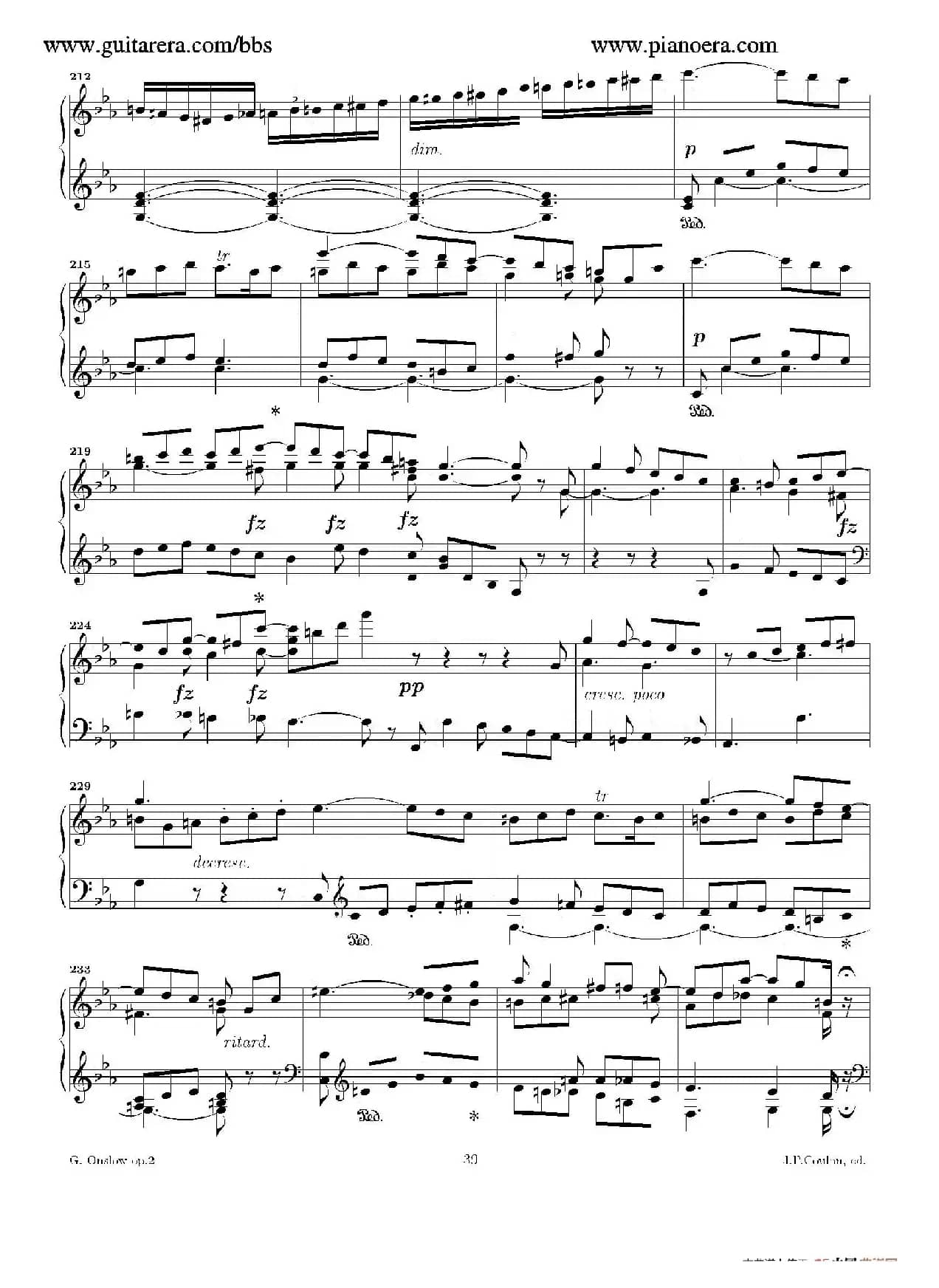 Grande Piano Sonata in c Minor Op.2（c小调华丽钢琴奏鸣曲·第四乐章）