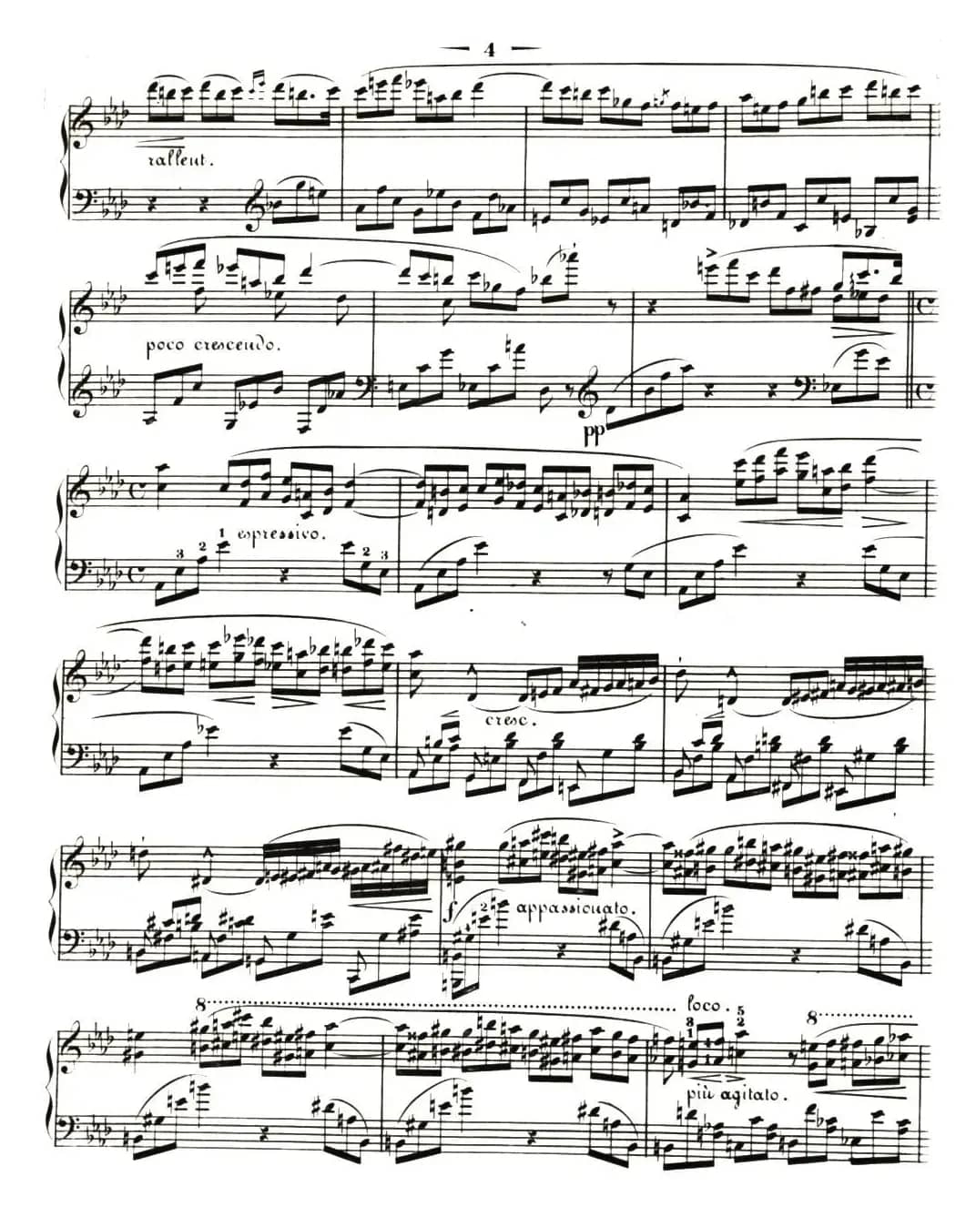 李斯特音乐会练习曲 S144（2 轻盈 f小调 S144 La leggierezza F minor）