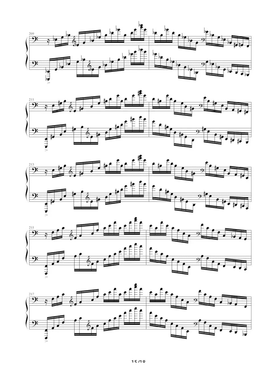 C大调练习曲No.2（琶音和左手跳跃练习）