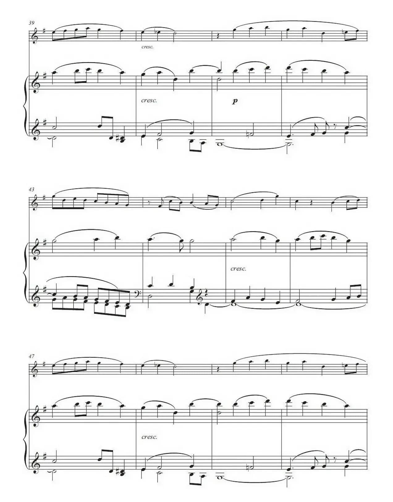 欢乐颂（小号独奏+钢琴伴奏谱）