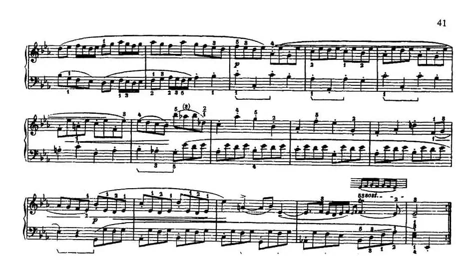 第四组曲：降E大调·第二加伏特