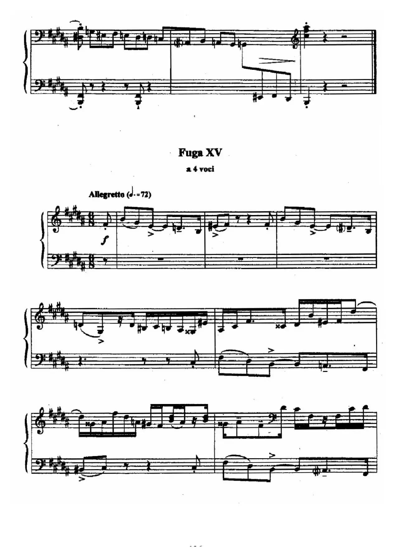 24 Preludes and Fugues Op.82（24首前奏曲与赋格·15）