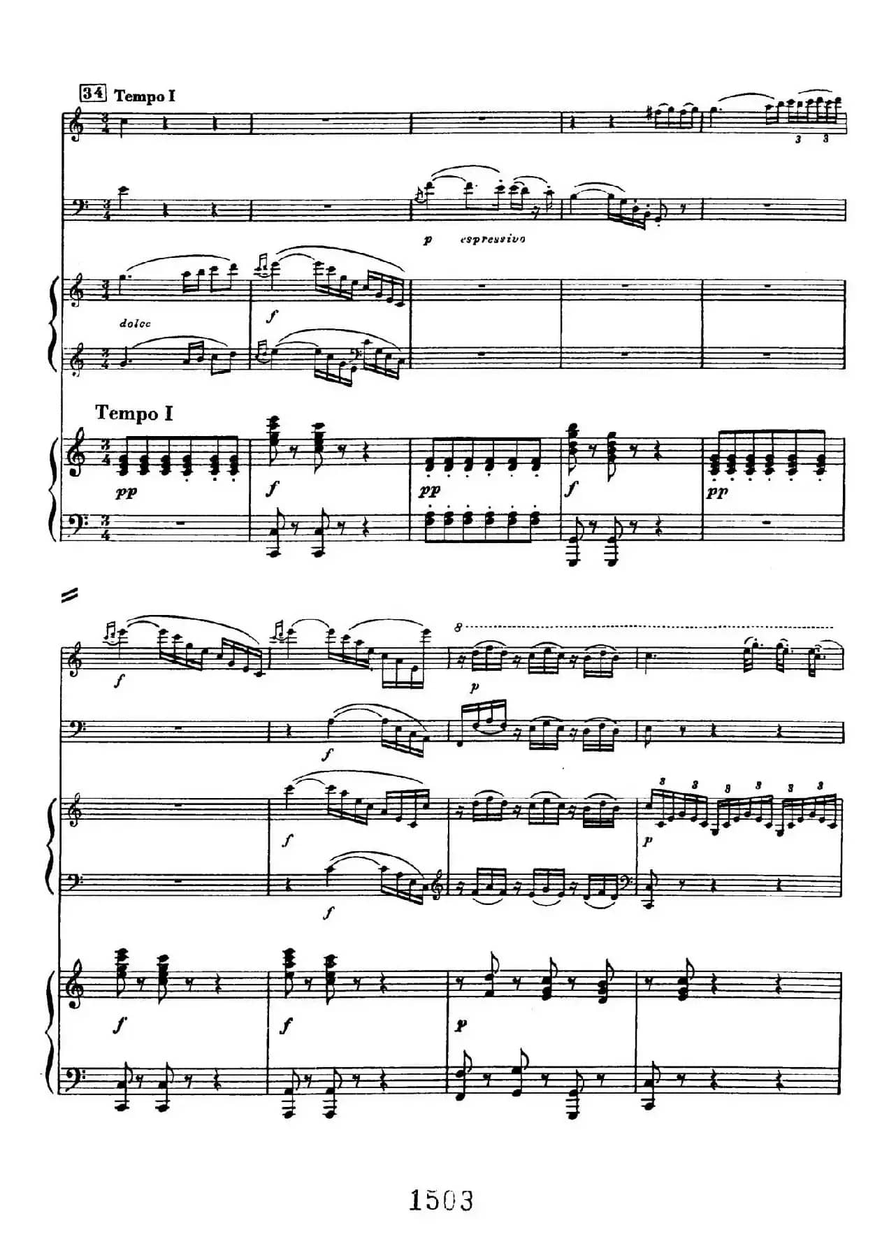 Triple Concerto in C Major Op.56(C大调三重协奏曲·双钢琴·Ⅲ)