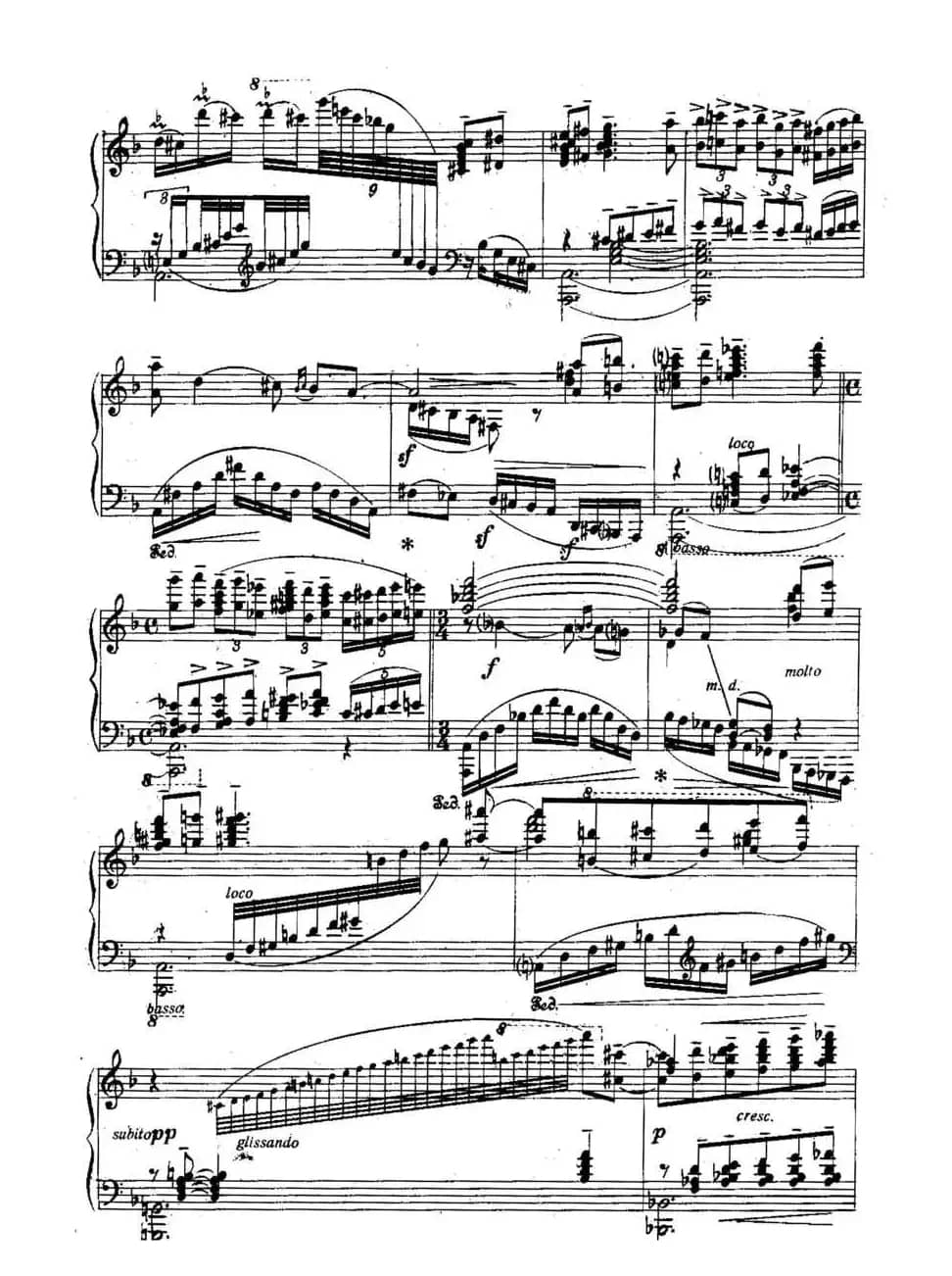 Six Préludes Exotiques Op·17（6首特色前奏曲·2）