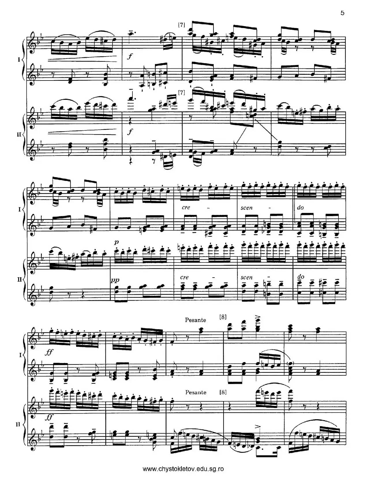 Nutcracker Op.71 芭蕾舞剧《胡桃夹子》（改编双钢琴版·第一部分）