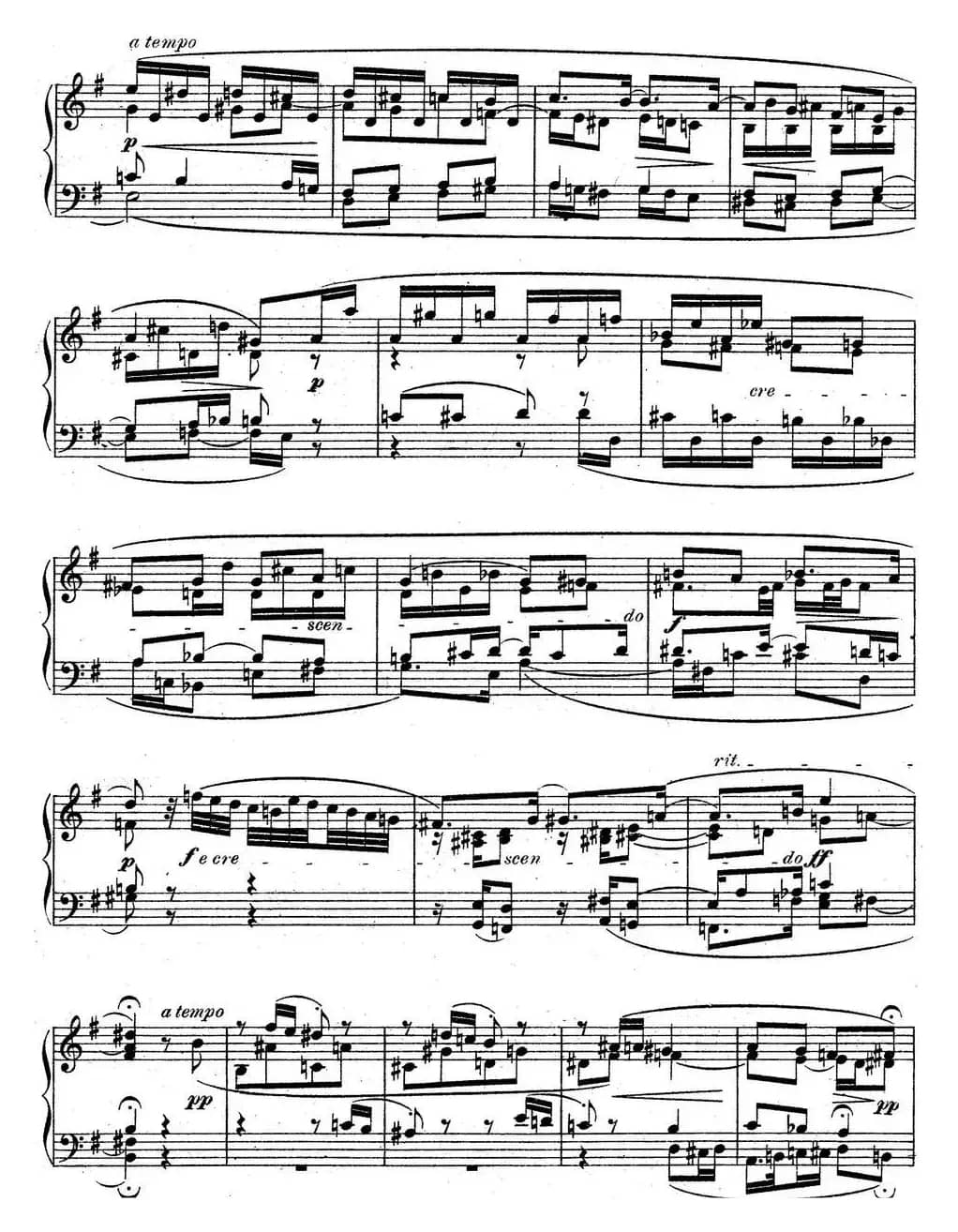 6 Preludes and Fugues Op.99（6首前奏曲与赋格·1）