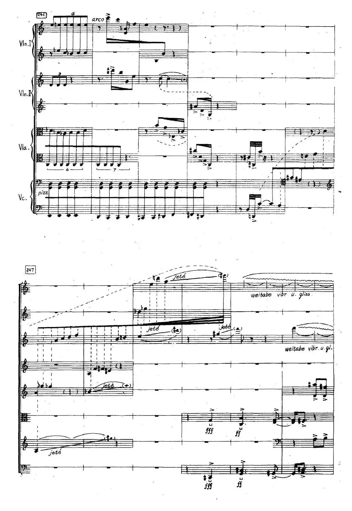 第三弦乐四重奏（音乐主题选用中国民歌片段）