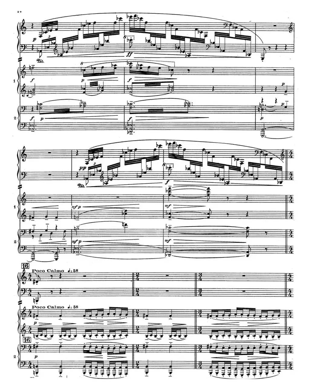 Nights in the Gardens of Spain 西班牙花园之夜 双钢琴版（Ⅰ-En el Generalife）