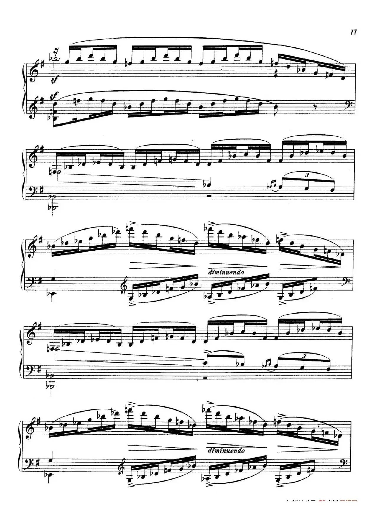 24 Characteristic Pieces Op.36（24首性格小品·15）