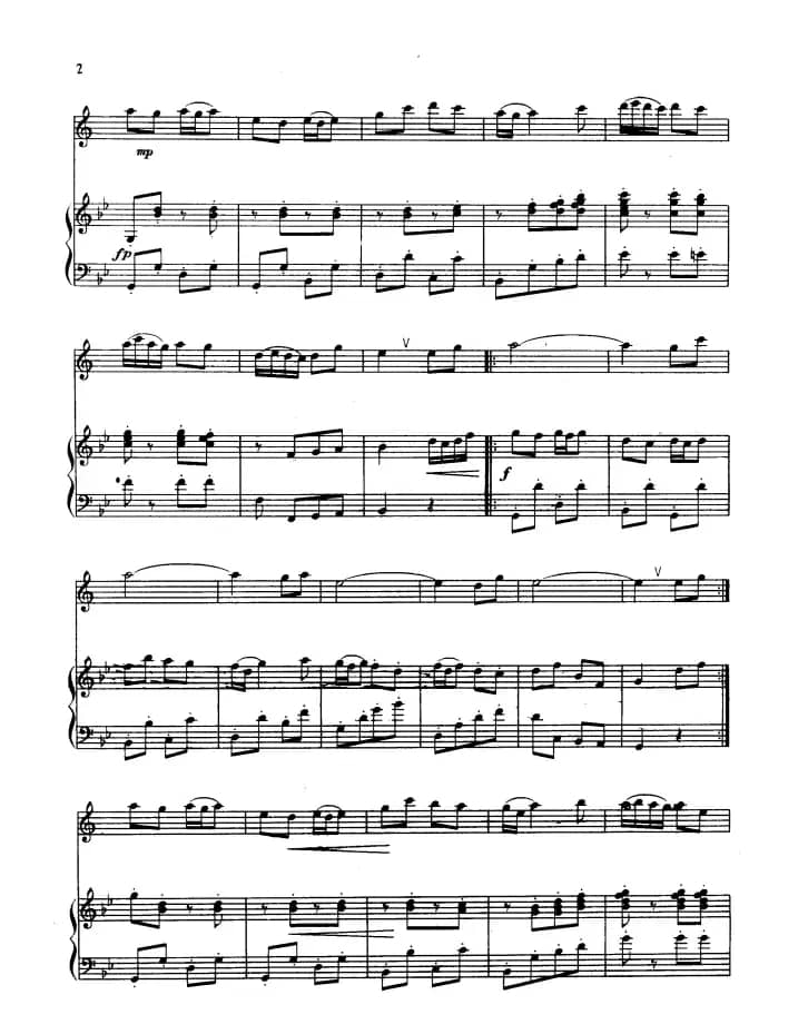 迎新春舞曲（单簧管+钢琴伴奏）