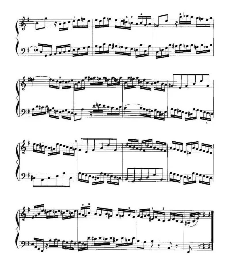 e小调前奏曲与赋格