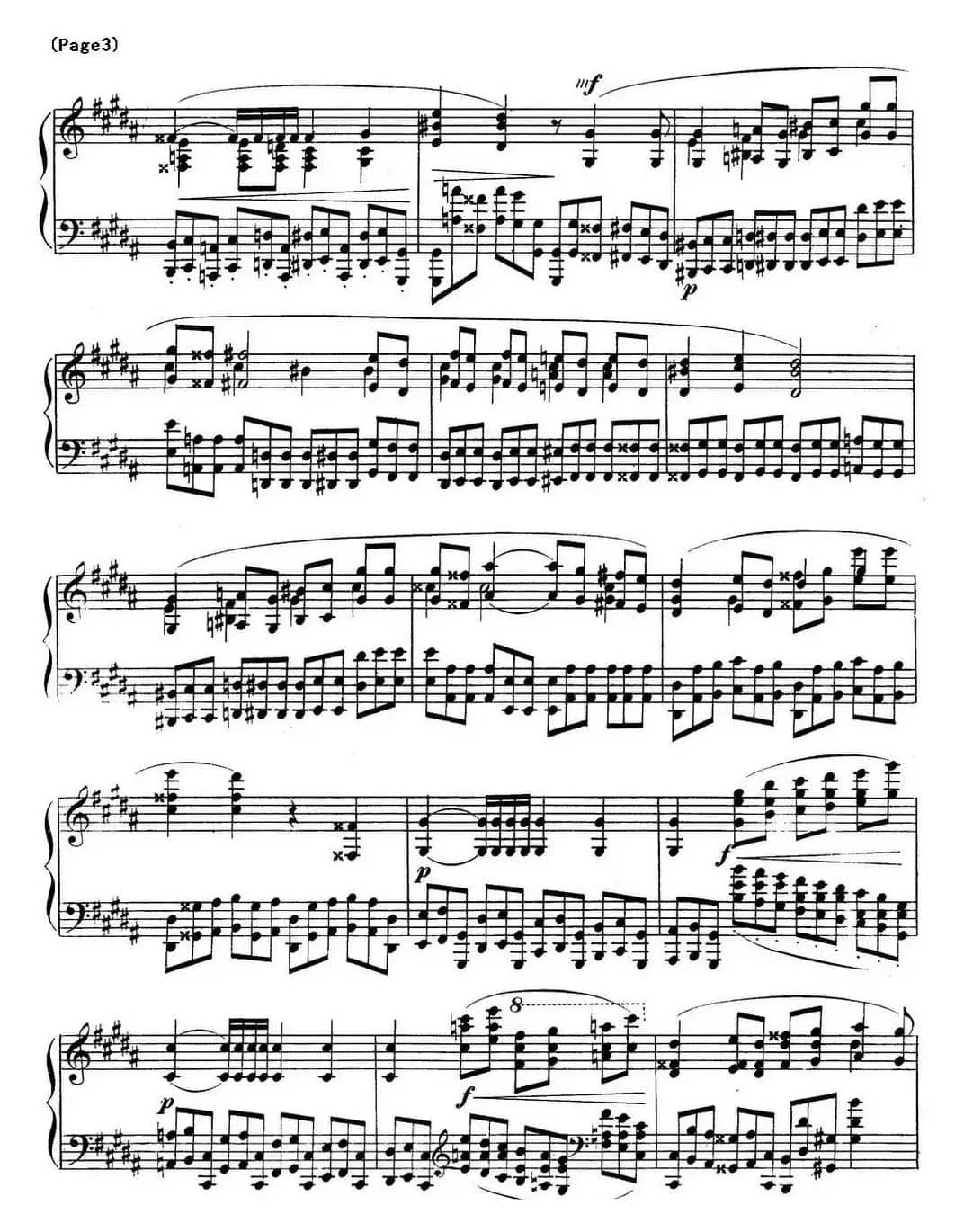 斯克里亚宾12首钢琴练习曲 Op8(No.9 Alexander Scriabin Etudes)