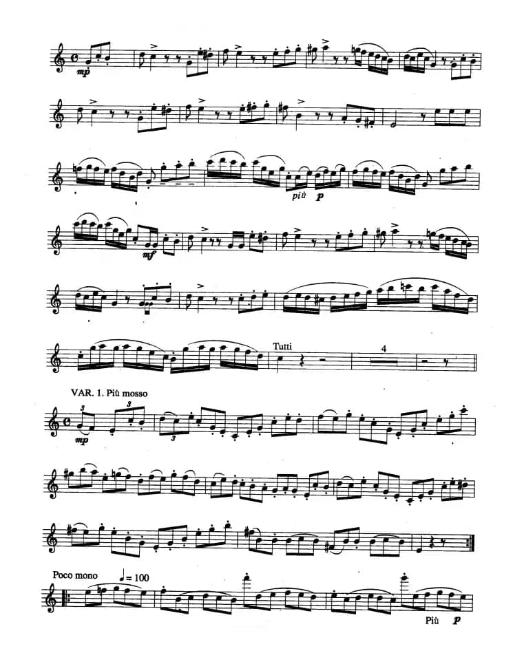 单簧管考级教材·第九级