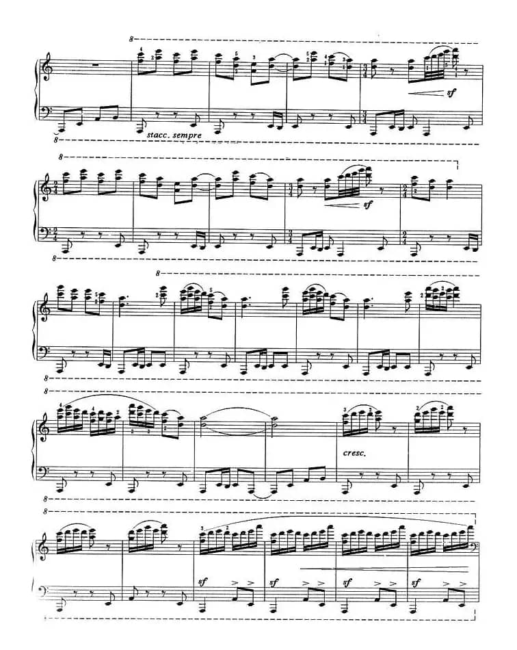 序曲与舞曲（第二部分）