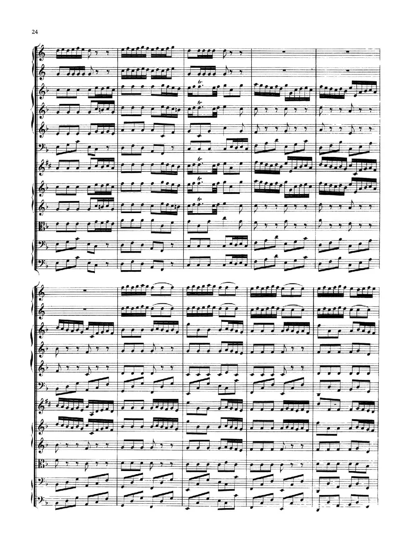 Brandenburg Concerto No.1 in F Major（勃兰登堡协奏曲第一号）