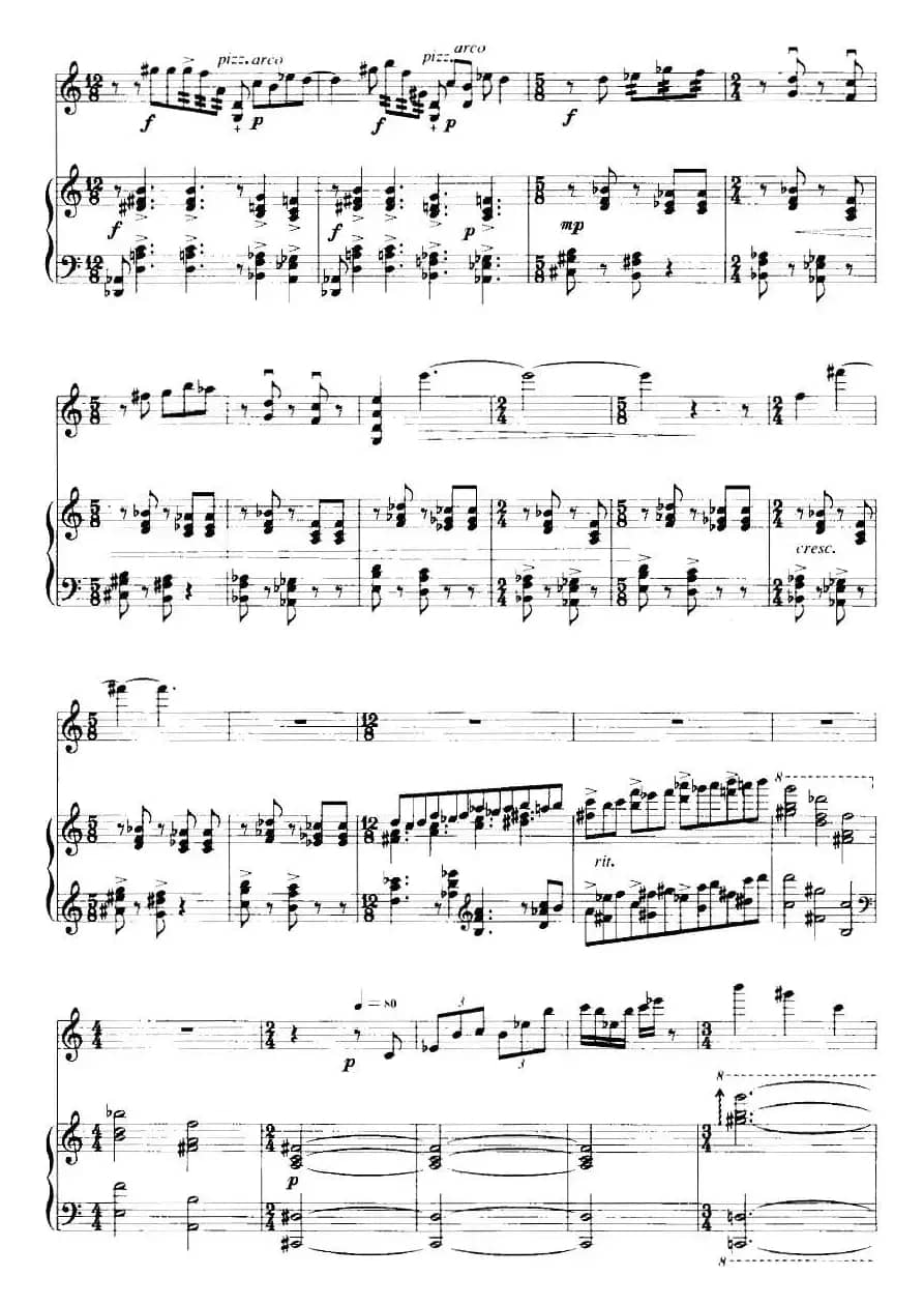 移动的终点（小提琴+钢琴伴奏）