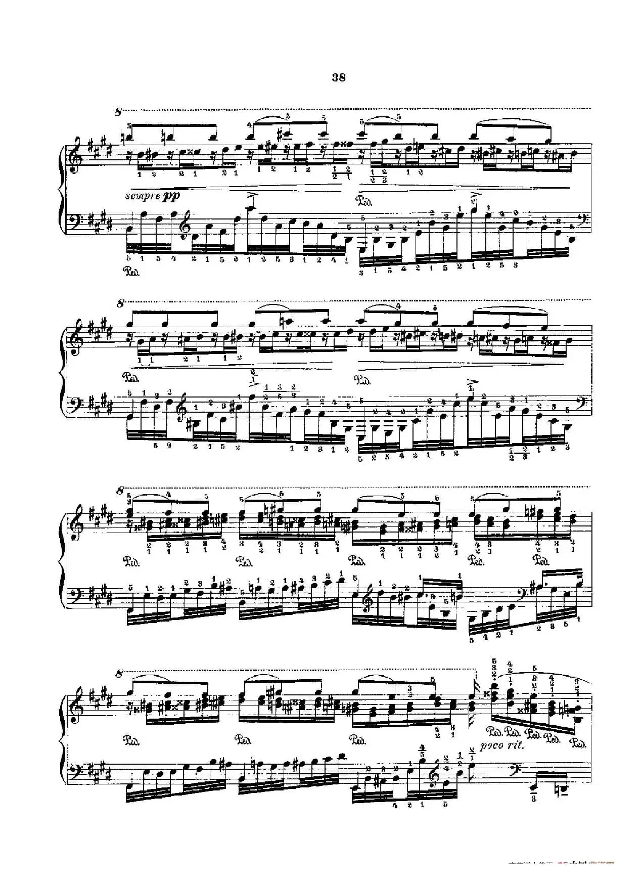 53首以肖邦练习曲为素材而作的练习曲(No.45)