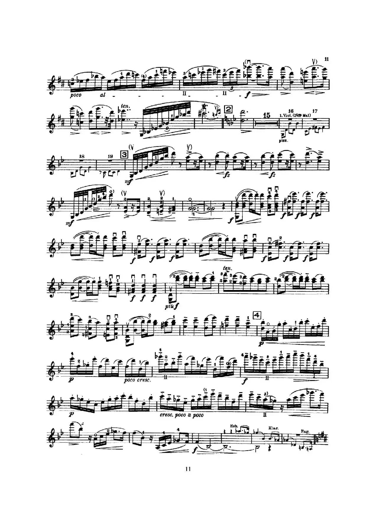 Concerto in D Minor Op.47（小提琴分谱）