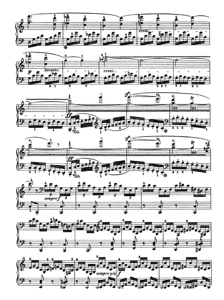 SONATE OP.53（第二十一钢琴奏鸣曲）
