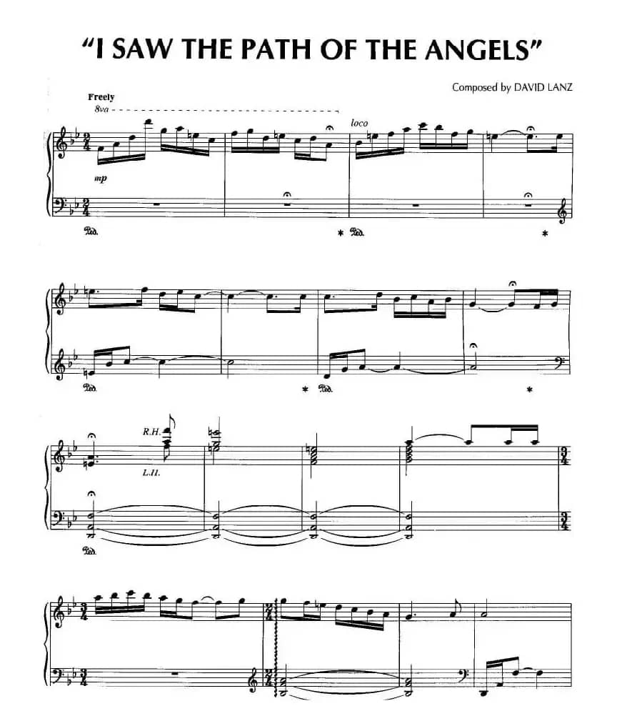 I Saw The Path Of The Angels